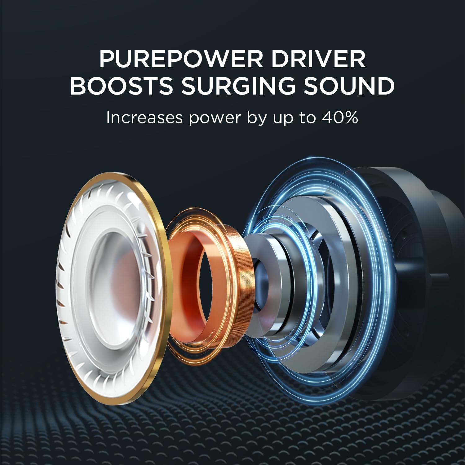 Auriculares Inalámbricos 1MORE S50 Bluetooth 5.3 IPX7 38H