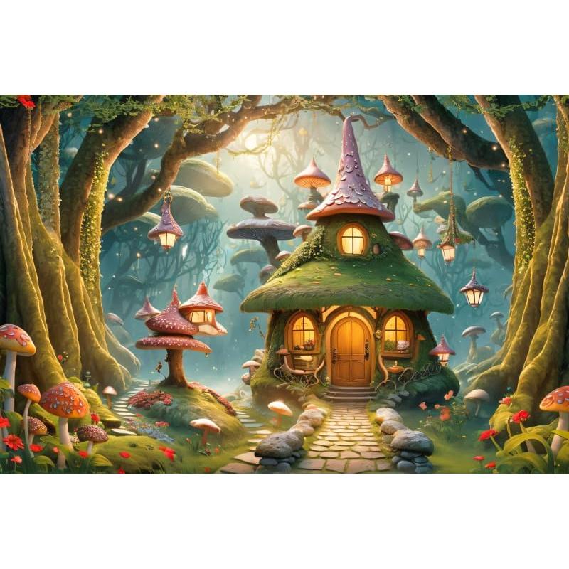 Fondo de Fotografía Bosque Encantado 210x150 cm ZARROUEA