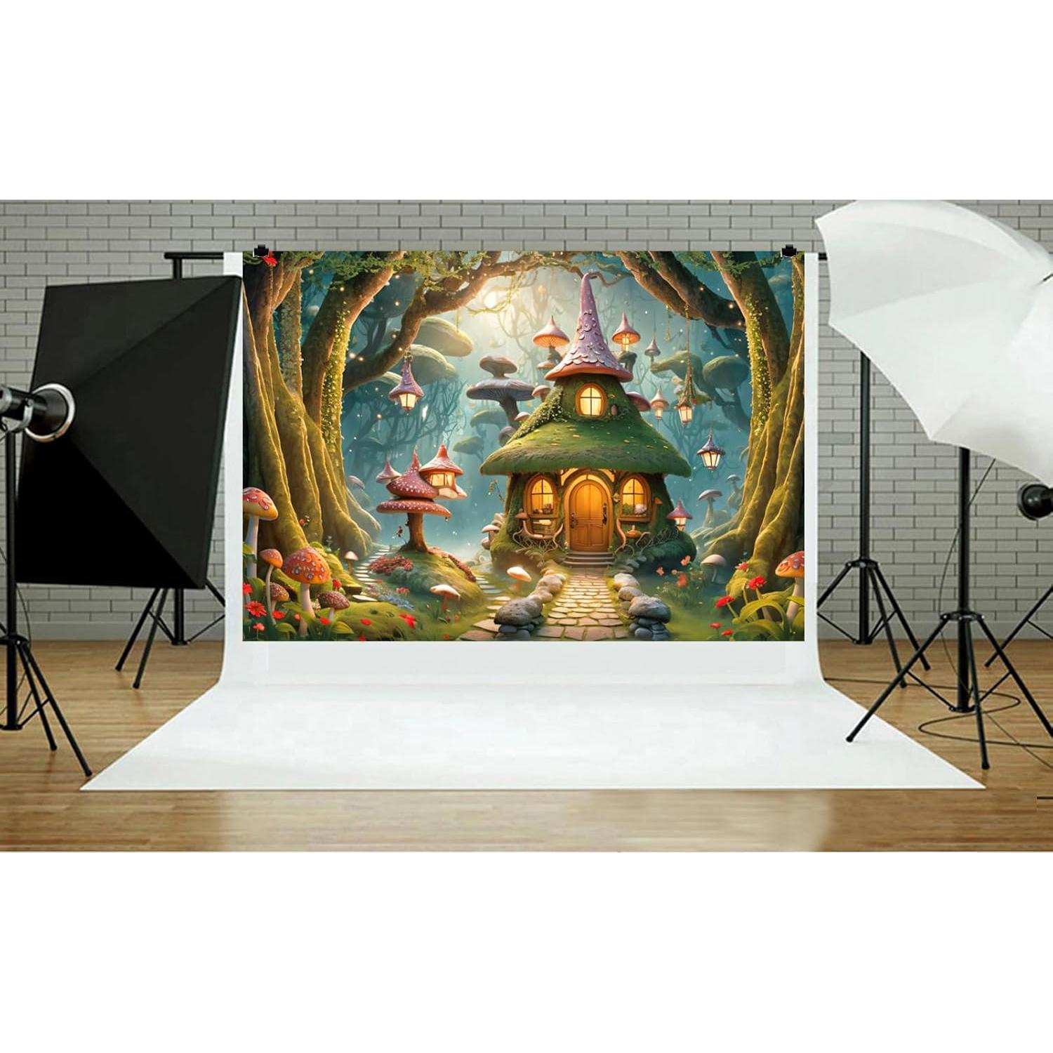 Fondo de Fotografía Bosque Encantado 210x150 cm ZARROUEA