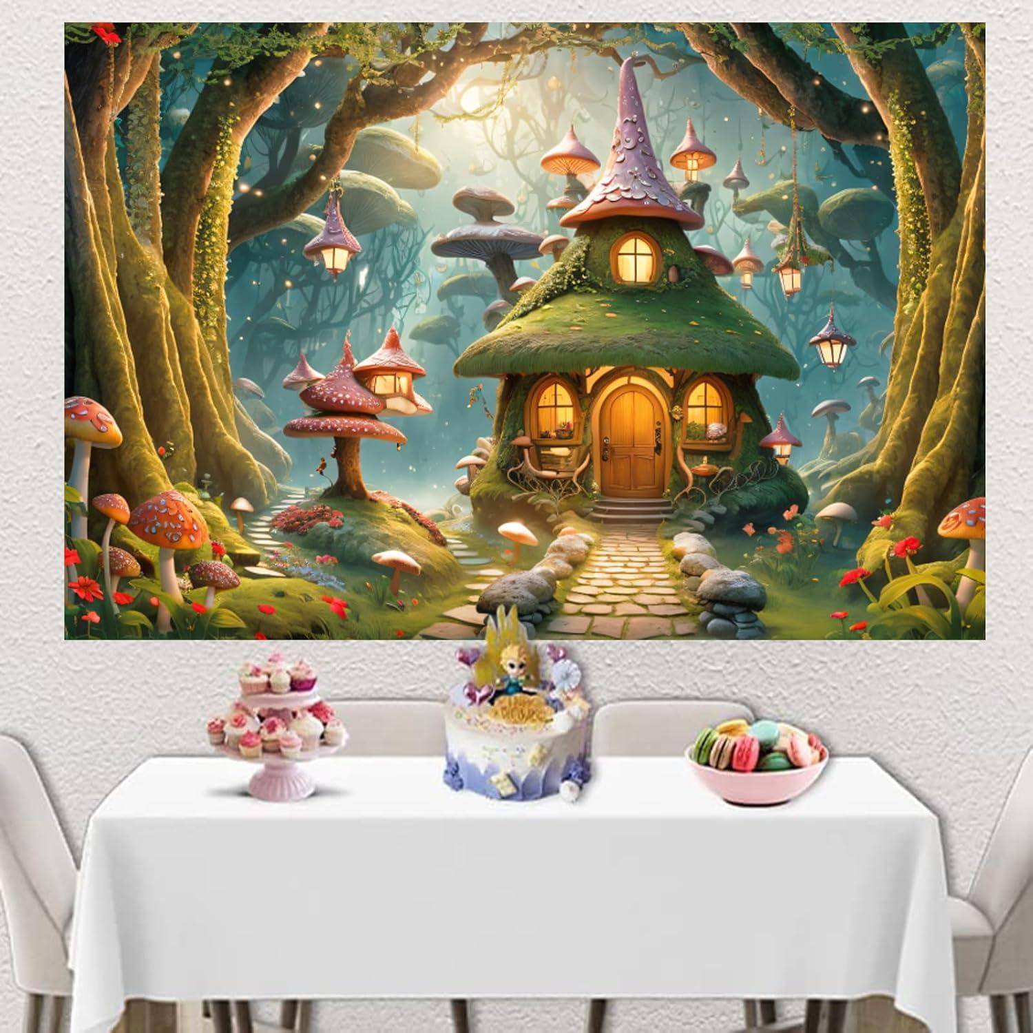 Fondo de Fotografía Bosque Encantado 210x150 cm ZARROUEA