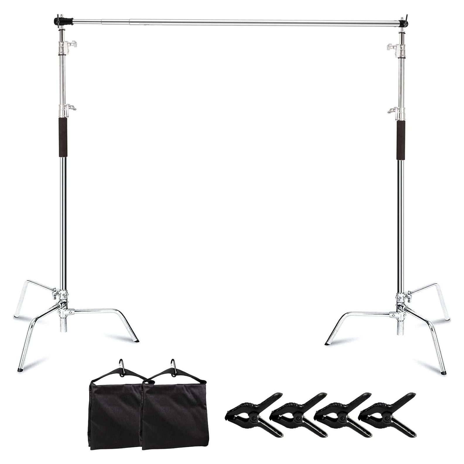 Kit de Soporte para Fondo de Fotografía Meking 3x3m Ajustable