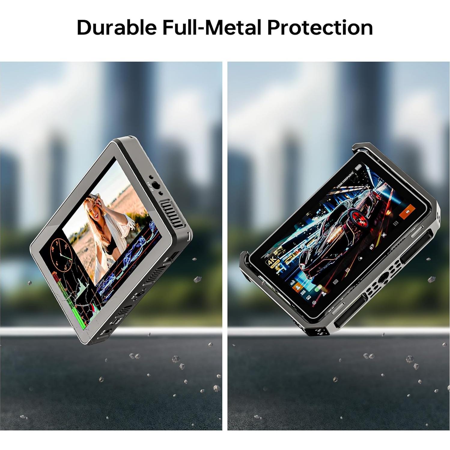 Jaula de Monitor VILTROX para DC-X2/DC-X3 - Aluminio Duradero