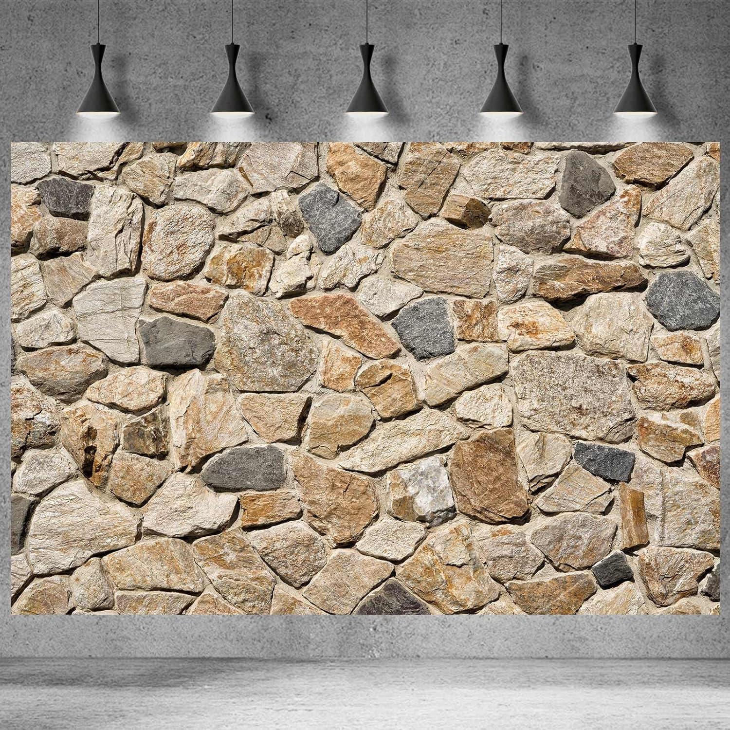 Fondo de Fotografía Vinilo Mitivcati 2.2x1.5m Roca Natural