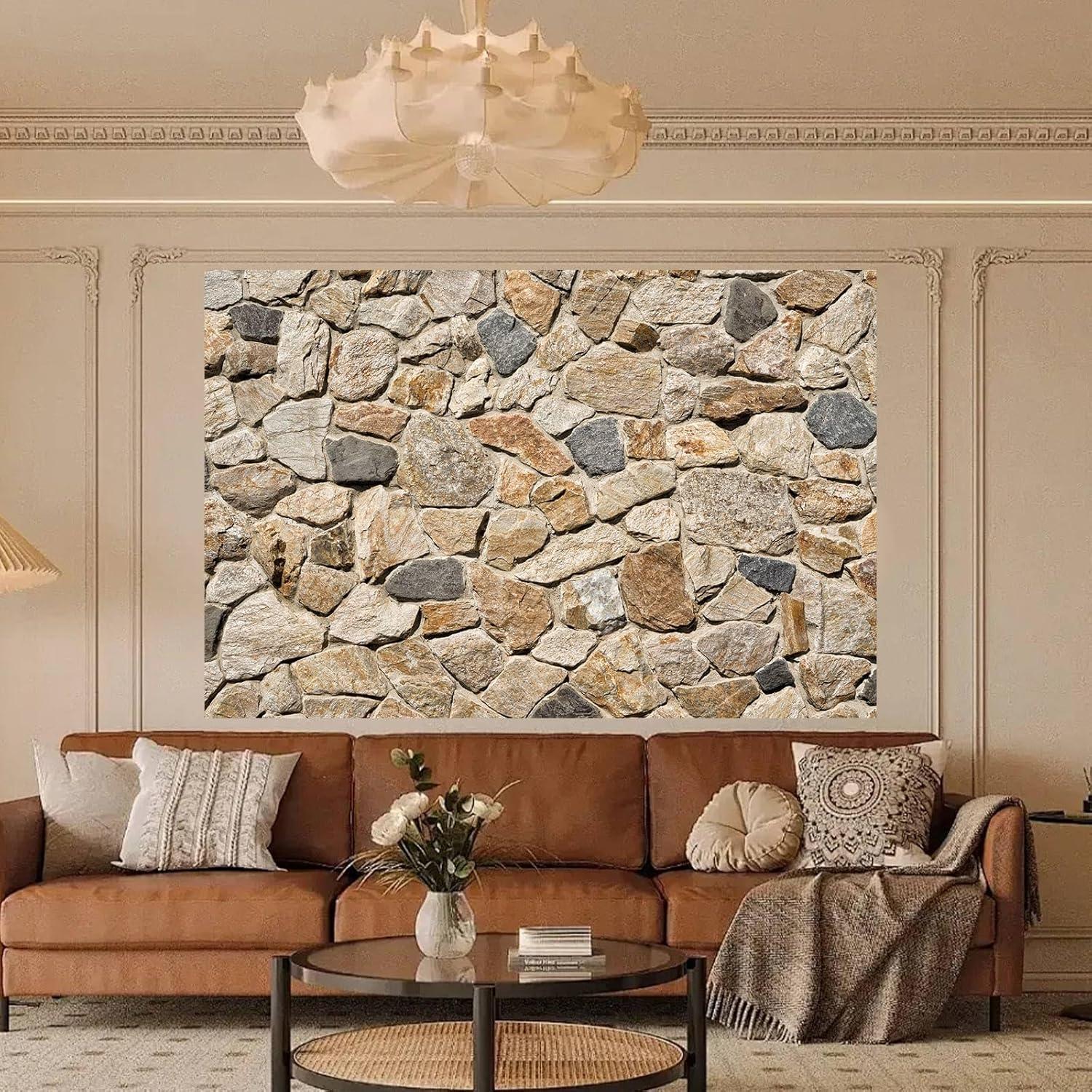 Fondo de Fotografía Vinilo Mitivcati 2.2x1.5m Roca Natural