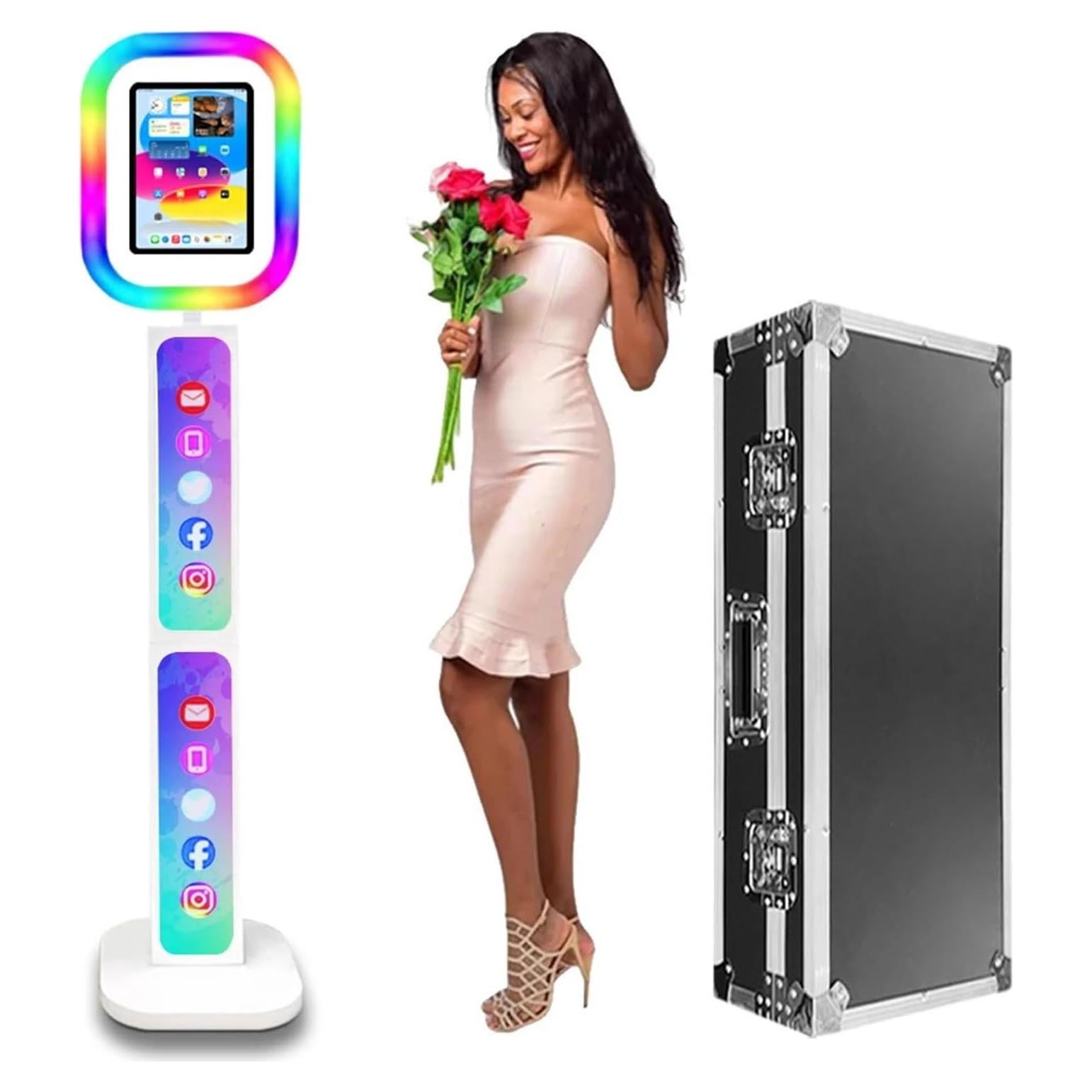 Soporte de Cabina de Fotos Portátil Foranyo para iPad 9.7"