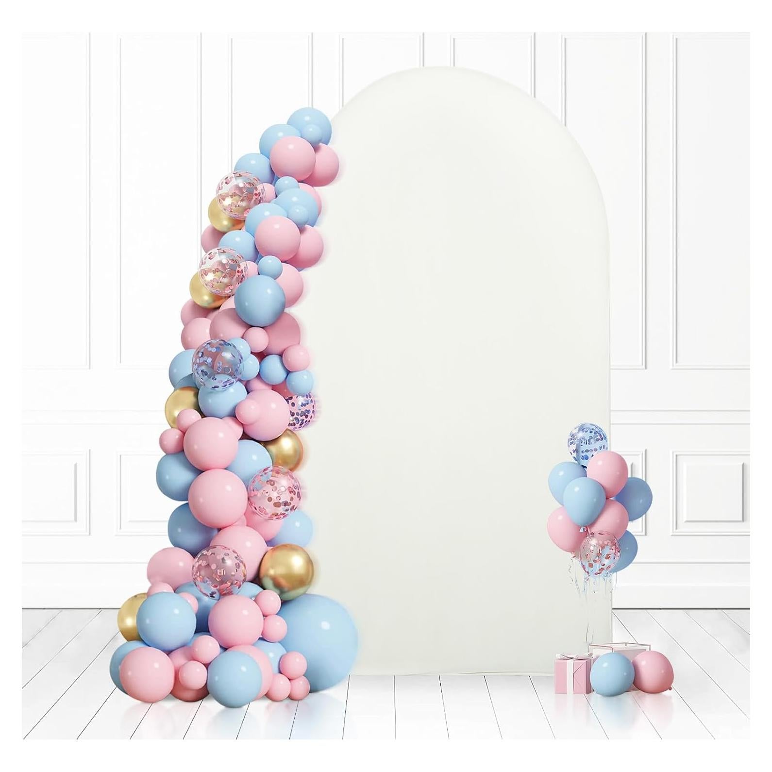 Cubierta de Arco de Spandex Marfil 6 Pies Belleza Eterna