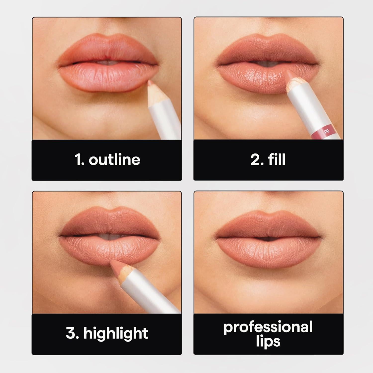 Kit de Maquillaje Vegano 5 en 1 SARELLY | Labial y Espejo