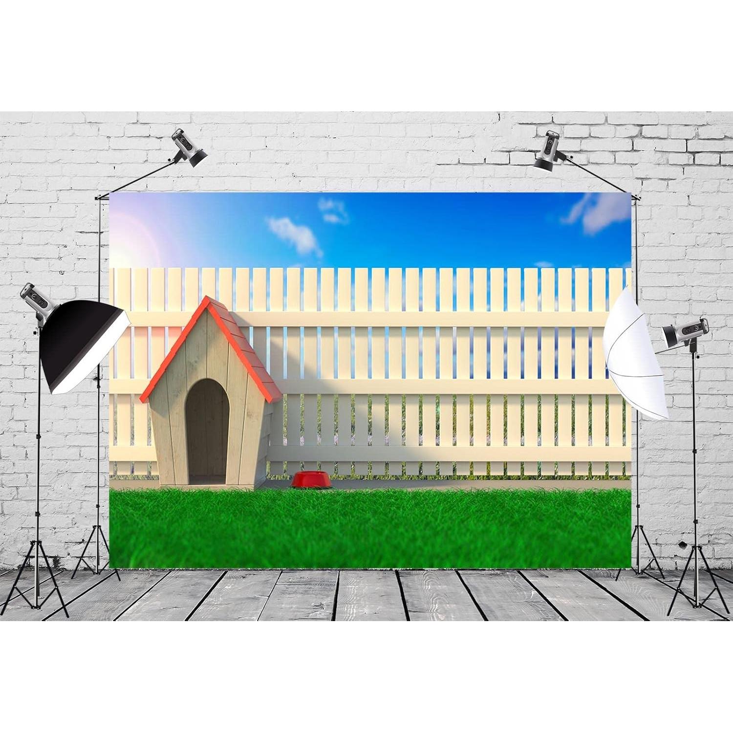 Fondo de Fotografía BELECO 2.1x1.5m Tela Jardín Decoración