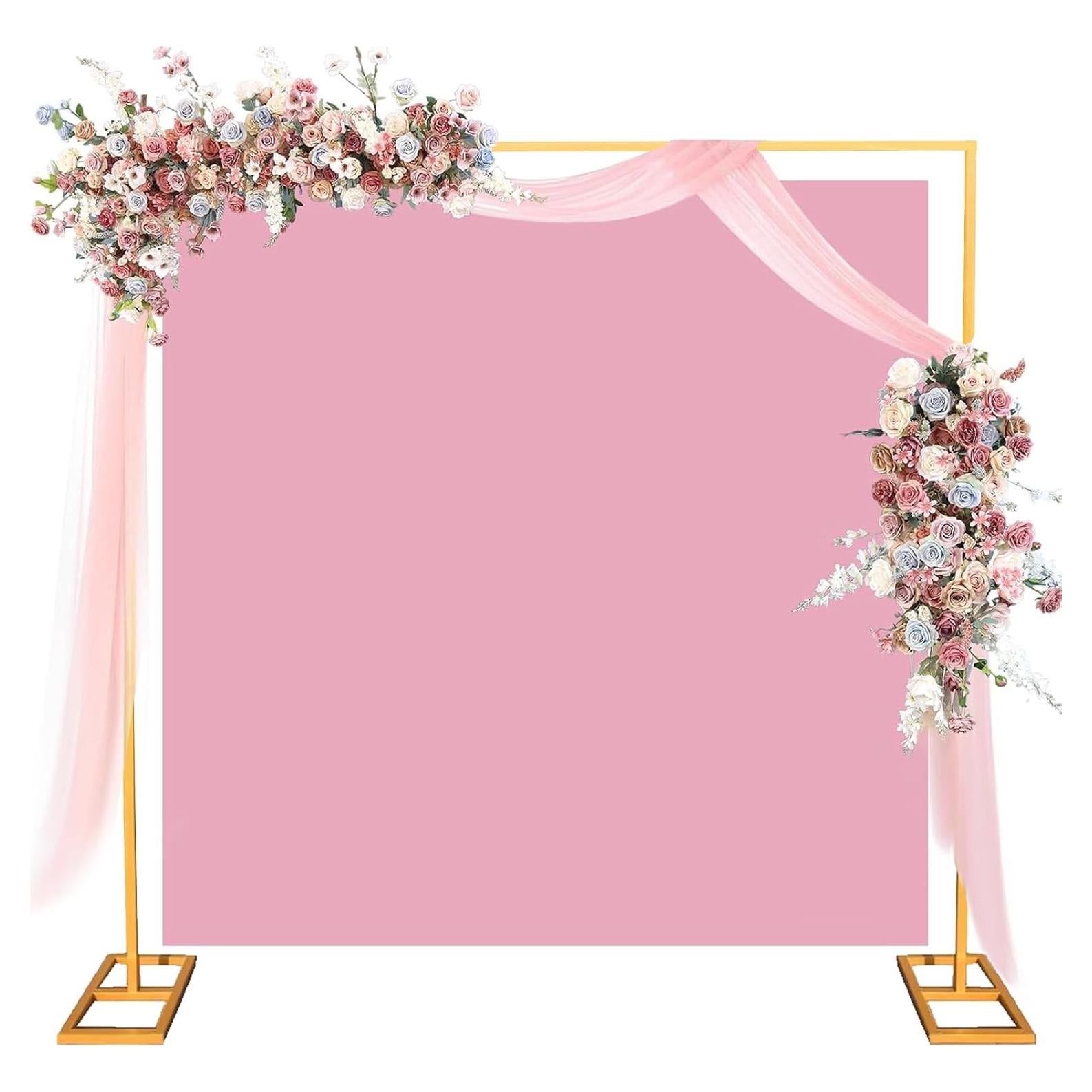 Soporte de Fondo Cuadrado 2.5M LEISULIF Dorado Ajustable