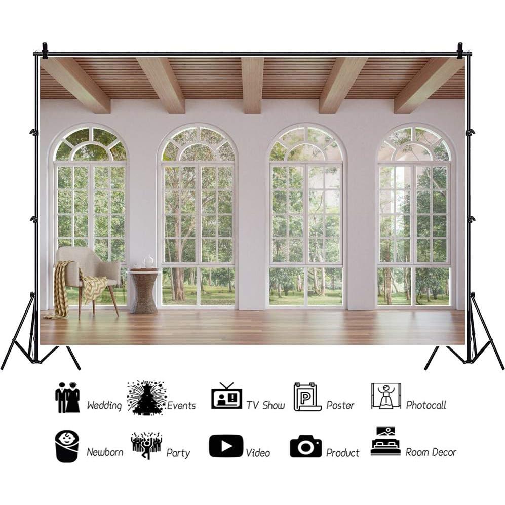 Fondo de Fotografía Vinilo Yeele 2.5x1.8m Ventana Francesa