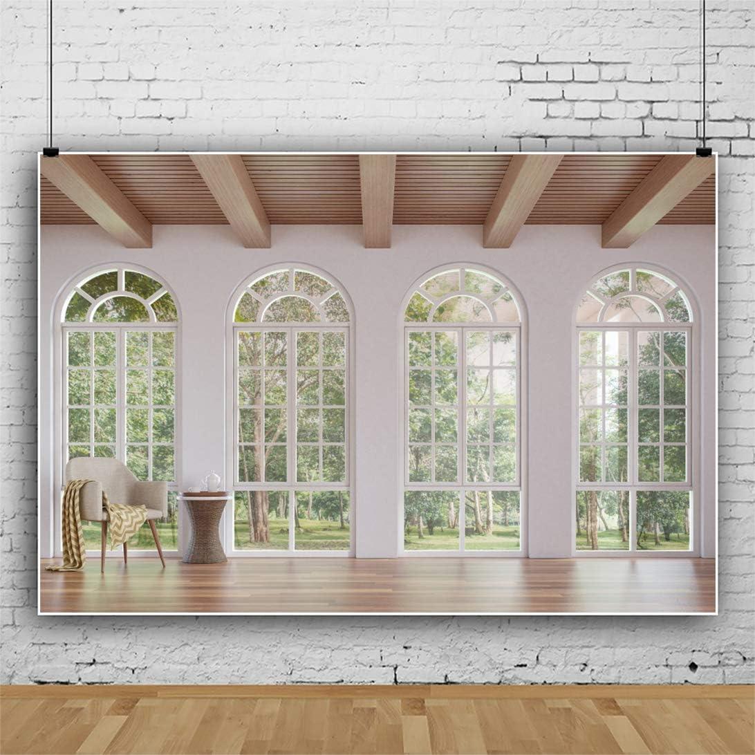 Fondo de Fotografía Vinilo Yeele 2.5x1.8m Ventana Francesa