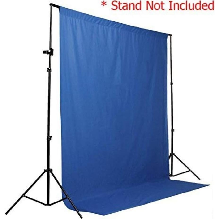 Fondo de Muselina StudioFX 100% Algodón Azul 3.05m x 3.05m