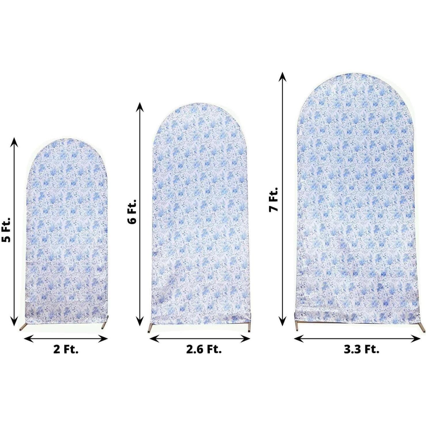 Set de 3 Fundas de Soporte de Fondo Satinadas Chiara - Eucalipto