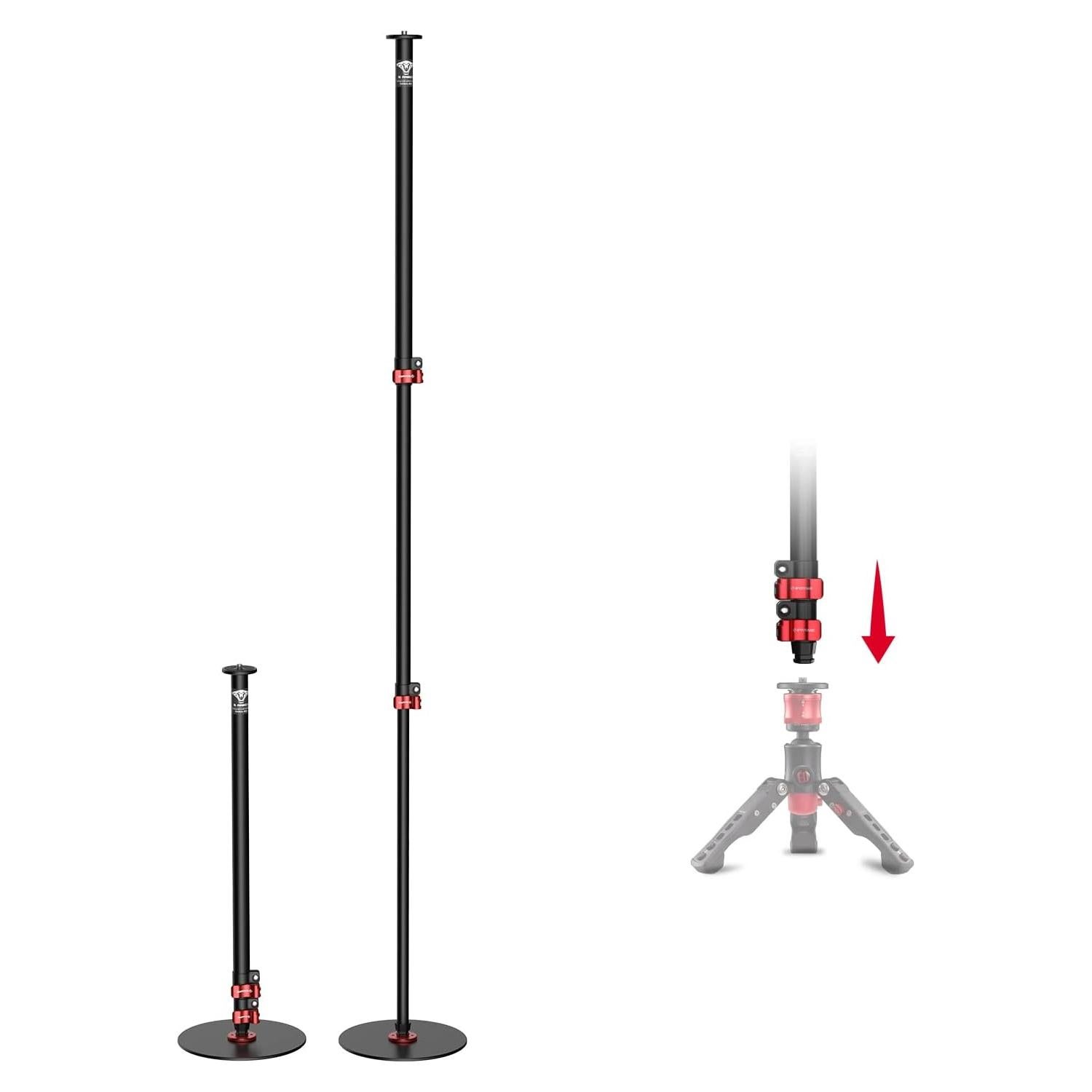 Monopod IFOOTAGE RB-A300 con Base Redonda 30cm, 151cm Altura