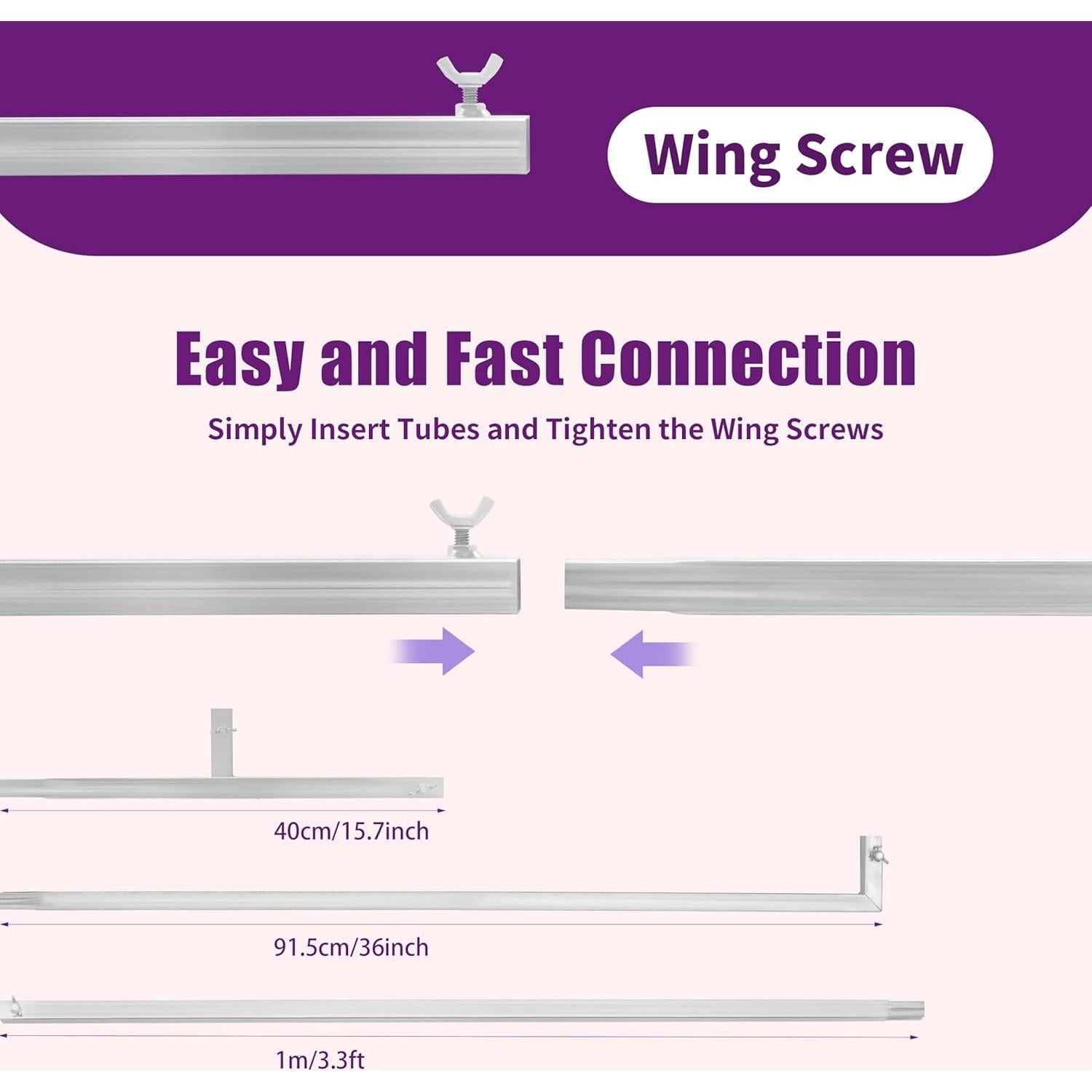 Soporte de Fondo para Bodas SHanxiym 6m x 3m Ajustable Plateado