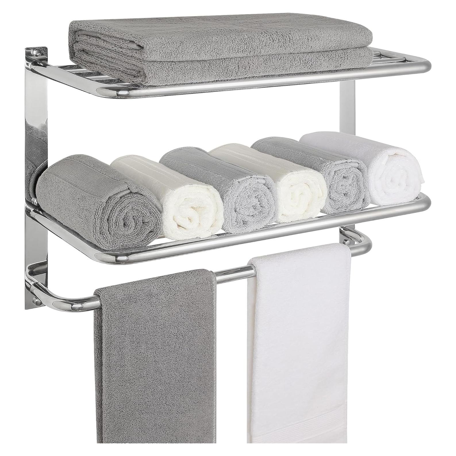 Soporte para Toallas DEWVIE 3 Niveles Acero Inoxidable