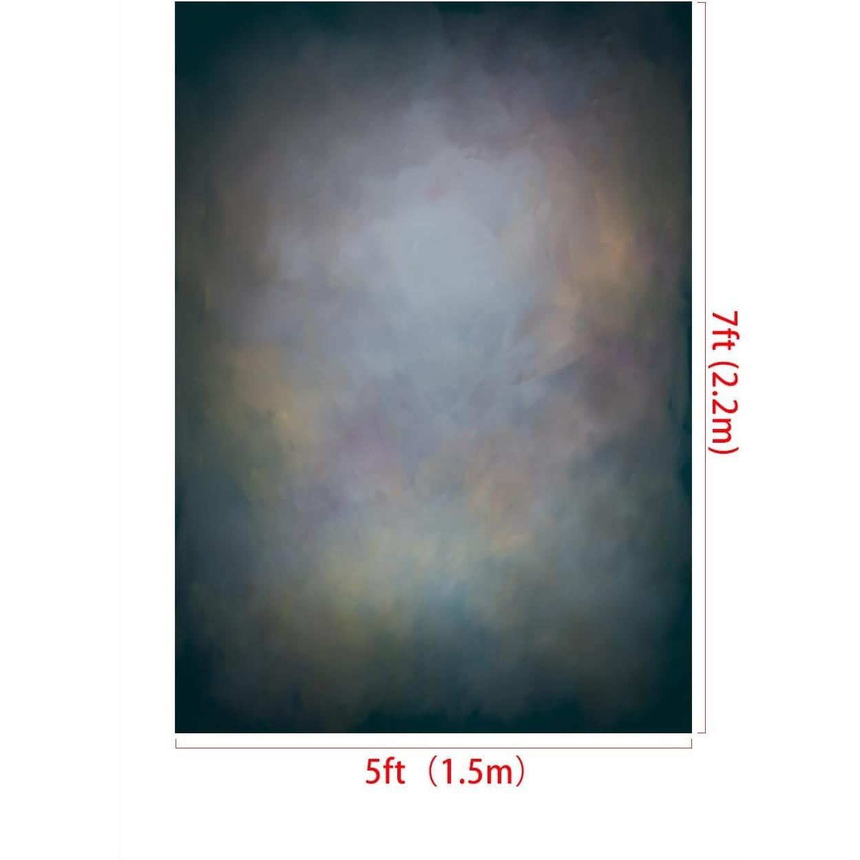 Fondo de Fotografía Kate Azul Abstracto 1.5x2.2m Microfibra