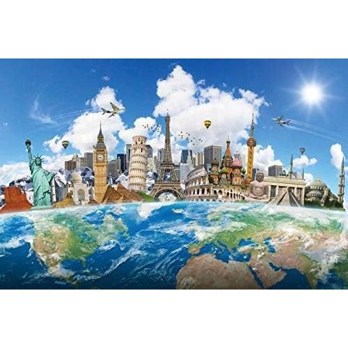 Fondo de Fotografía Vinilo Yeele 3x2.5m Alrededor del Mundo