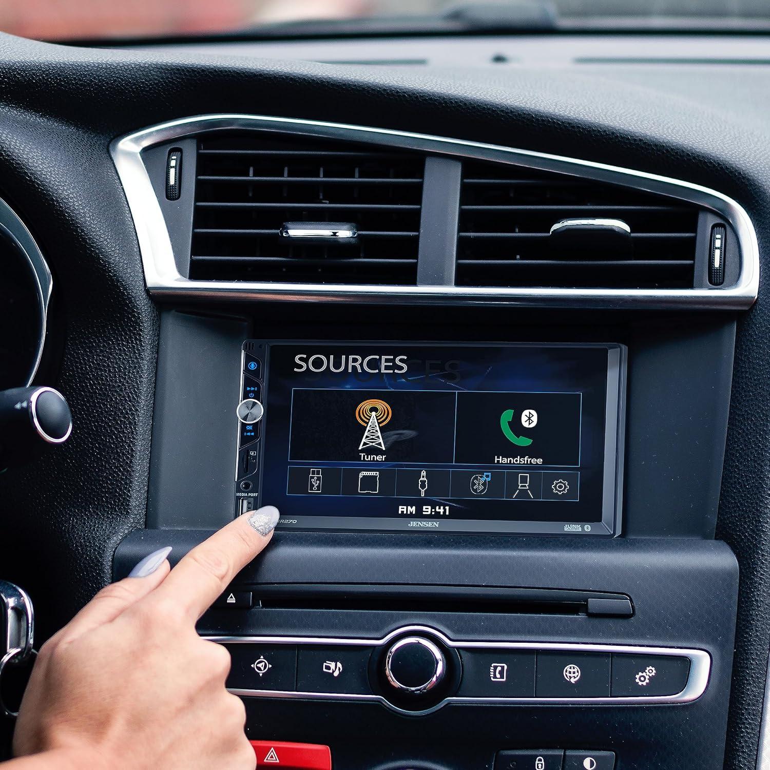 Estéreo de Coche Jensen CMR270 Pantalla Táctil 7" Bluetooth