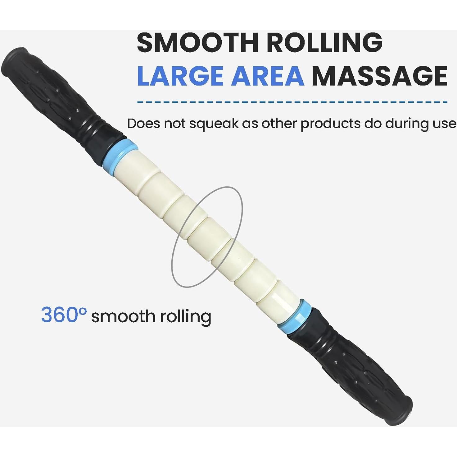 Rodillo de Masaje Ctwctr para Drenaje Linfático y Alivio