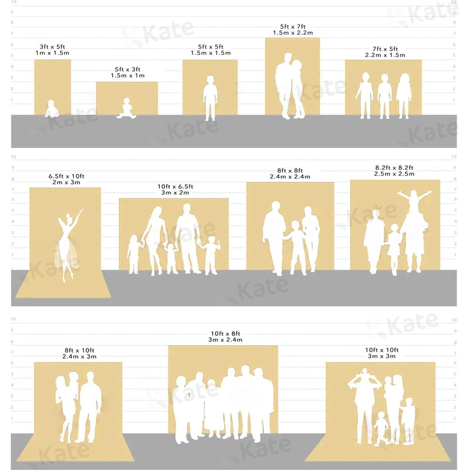 Fondo Fotográfico Floral Kate 5x2.13m Microfibra Lavable