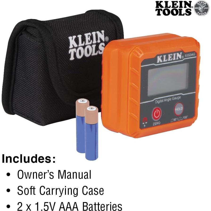 Nivel Digital Klein Tools 935DAG con Medidor de Ángulo