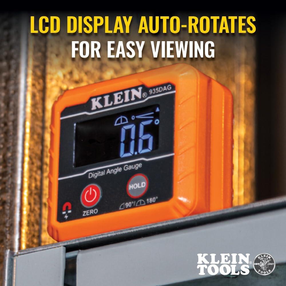Nivel Digital Klein Tools 935DAG con Medidor de Ángulo