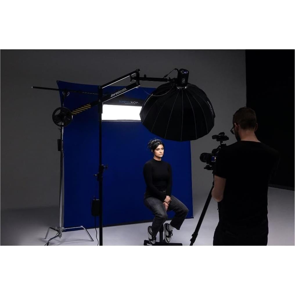 Brazo de Boom Fácil Westcott 2.44m con Soporte de Luz Pesado