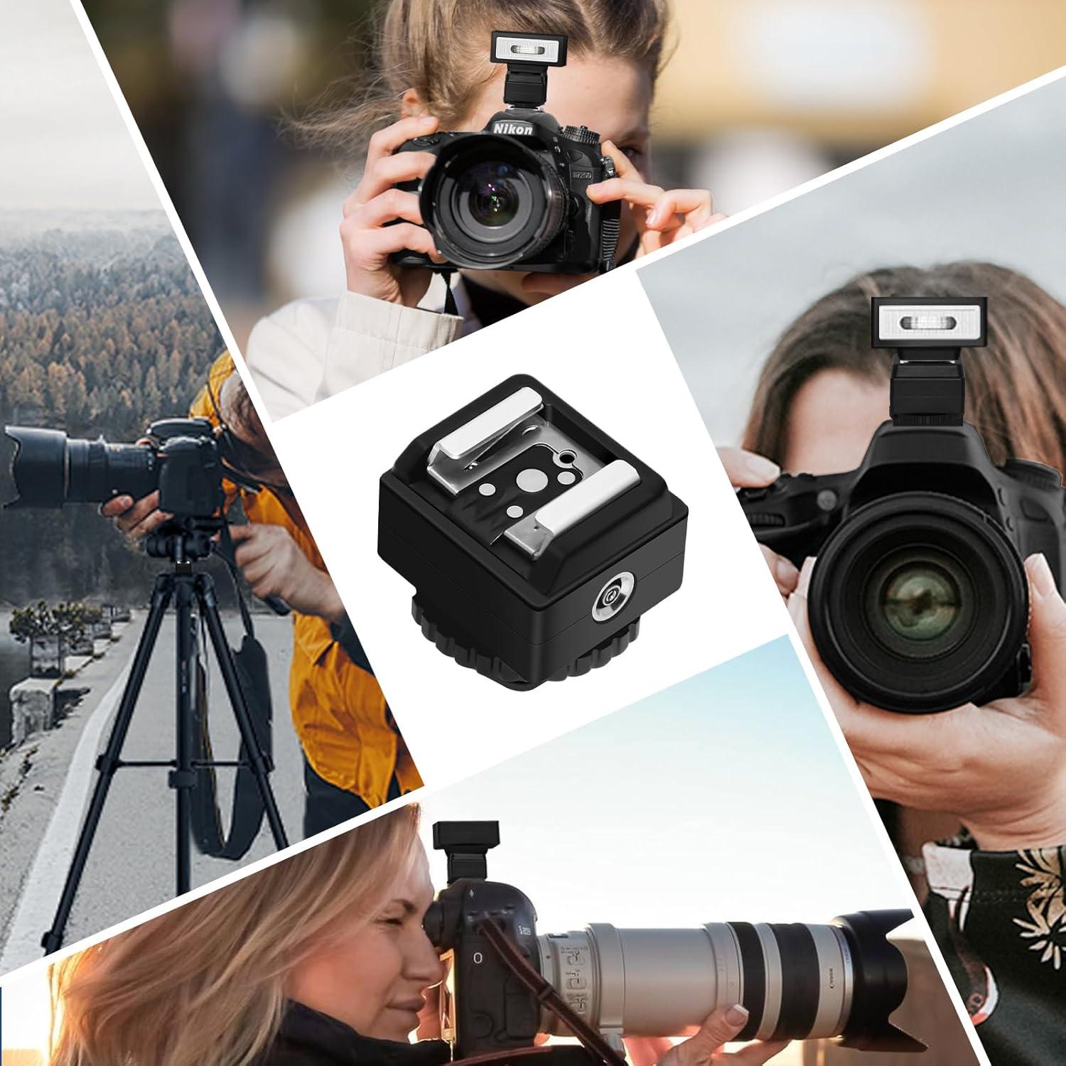 Adaptador de Zapata Caliente Medalight JJC01 con Puerto PC