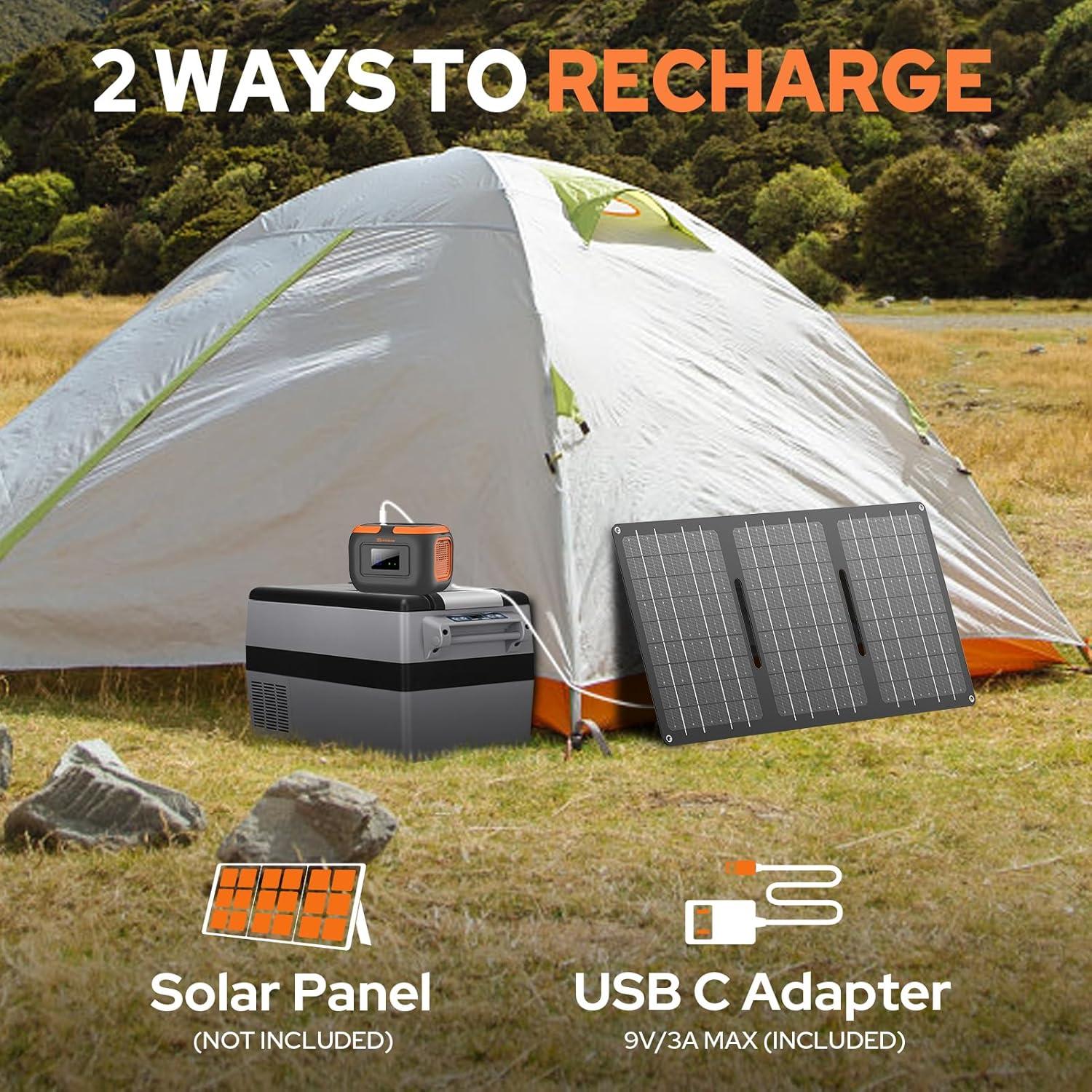 Estación de Energía Portátil ZeroKor 120W con Salida AC