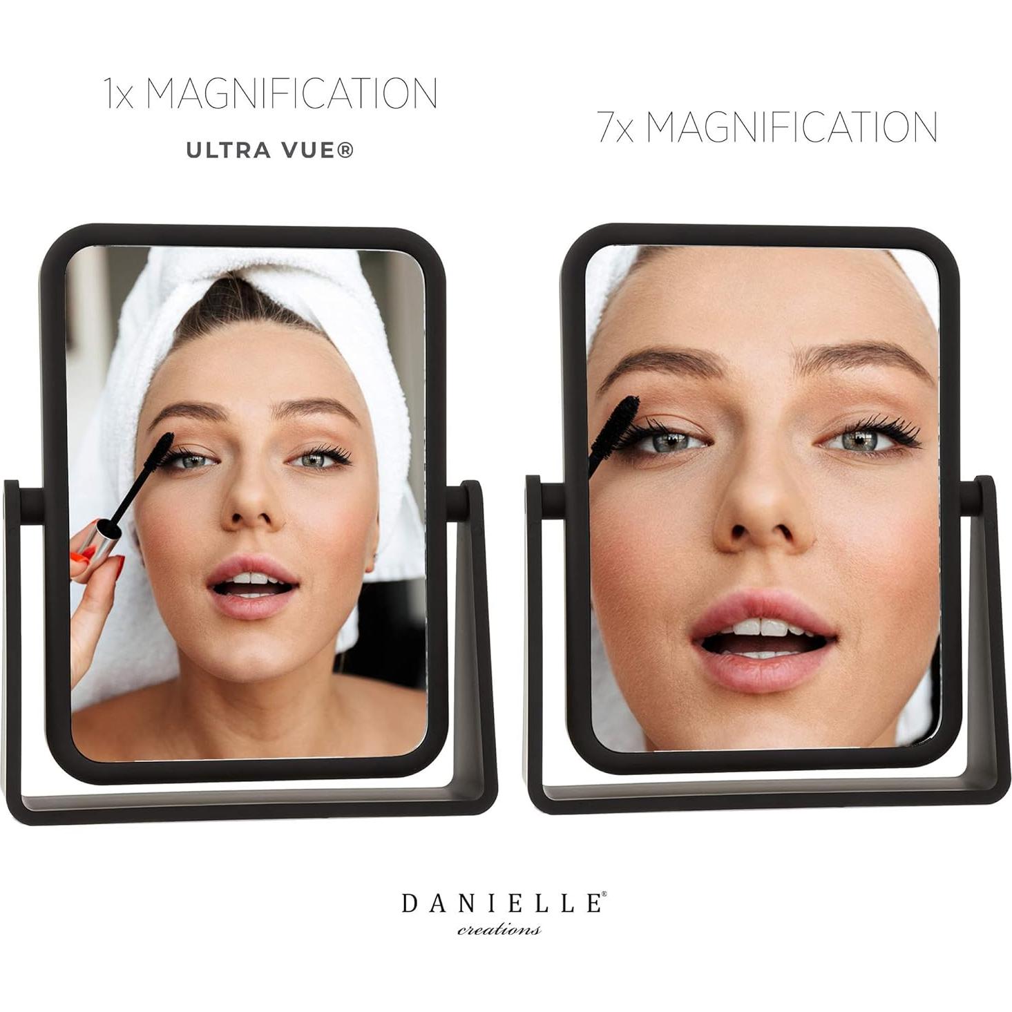 Espejo de Maquillaje Danielle Creations 17.3x20.3cm 7X Aumento