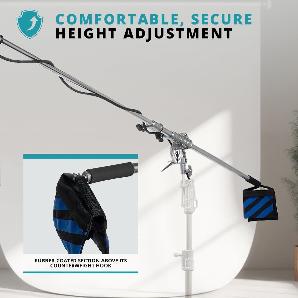 Brazo Telescópico Flashpoint LS Boom Arm 218 cm Cromado