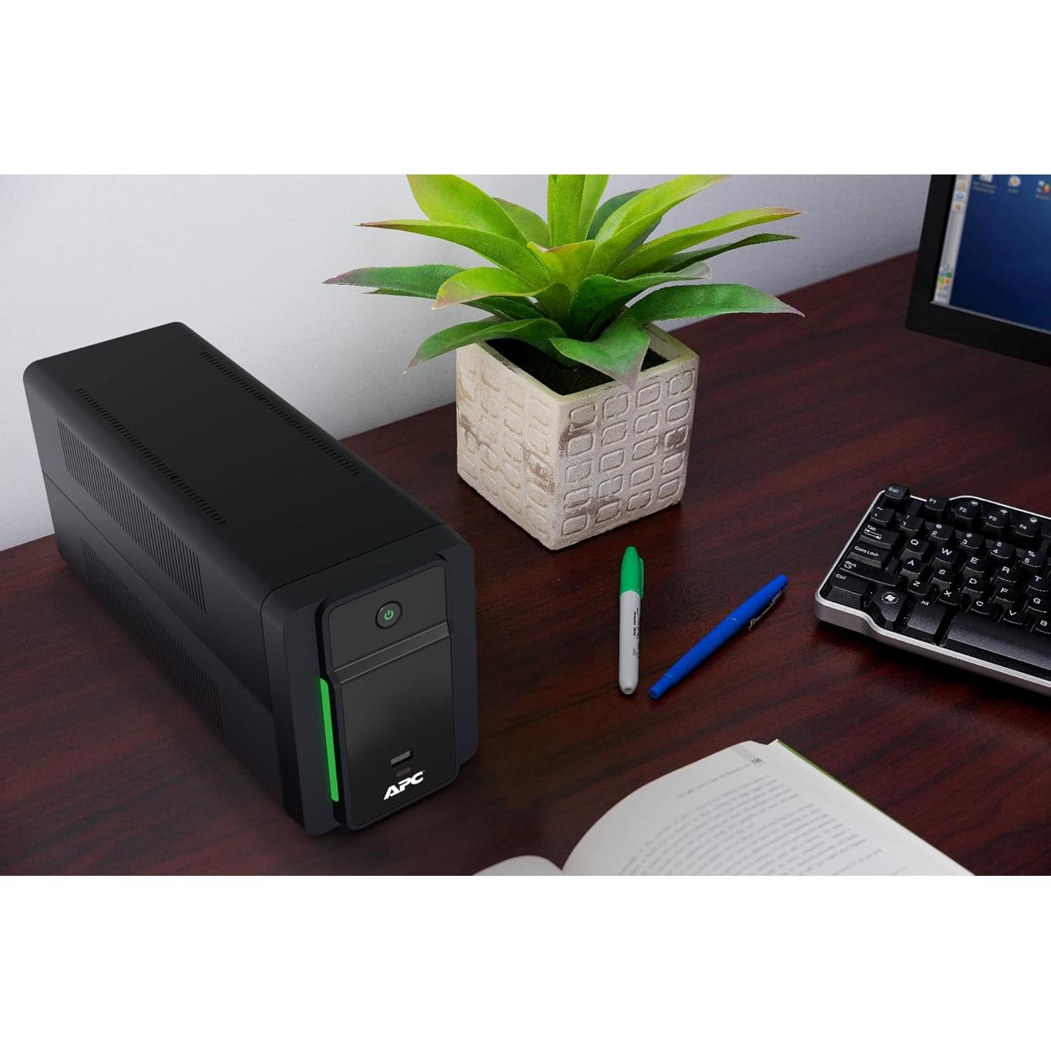 UPS APC BVK750M2 750VA Respaldo Batería 2 USB C/A