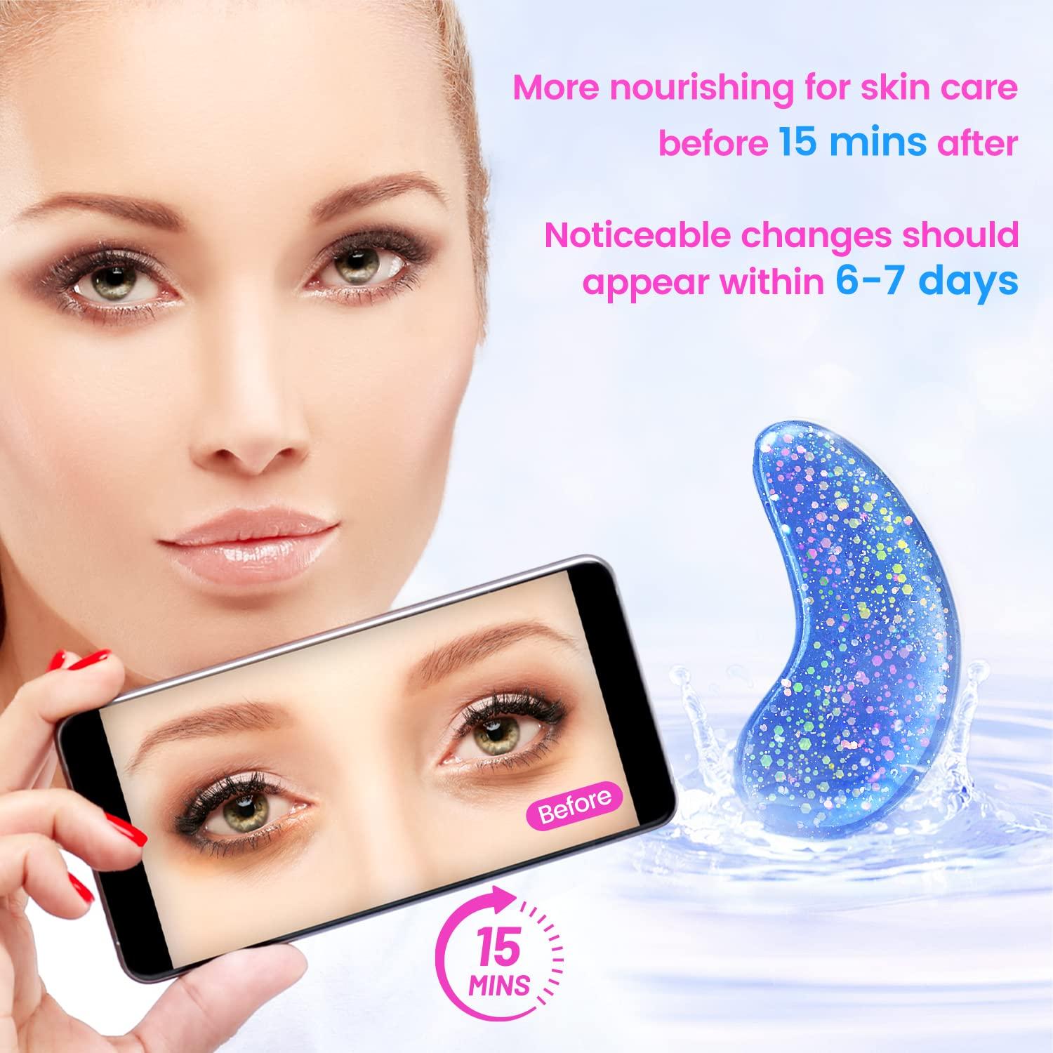 Parches para Ojos Onespring - 24 Pares de Gel Hidratante