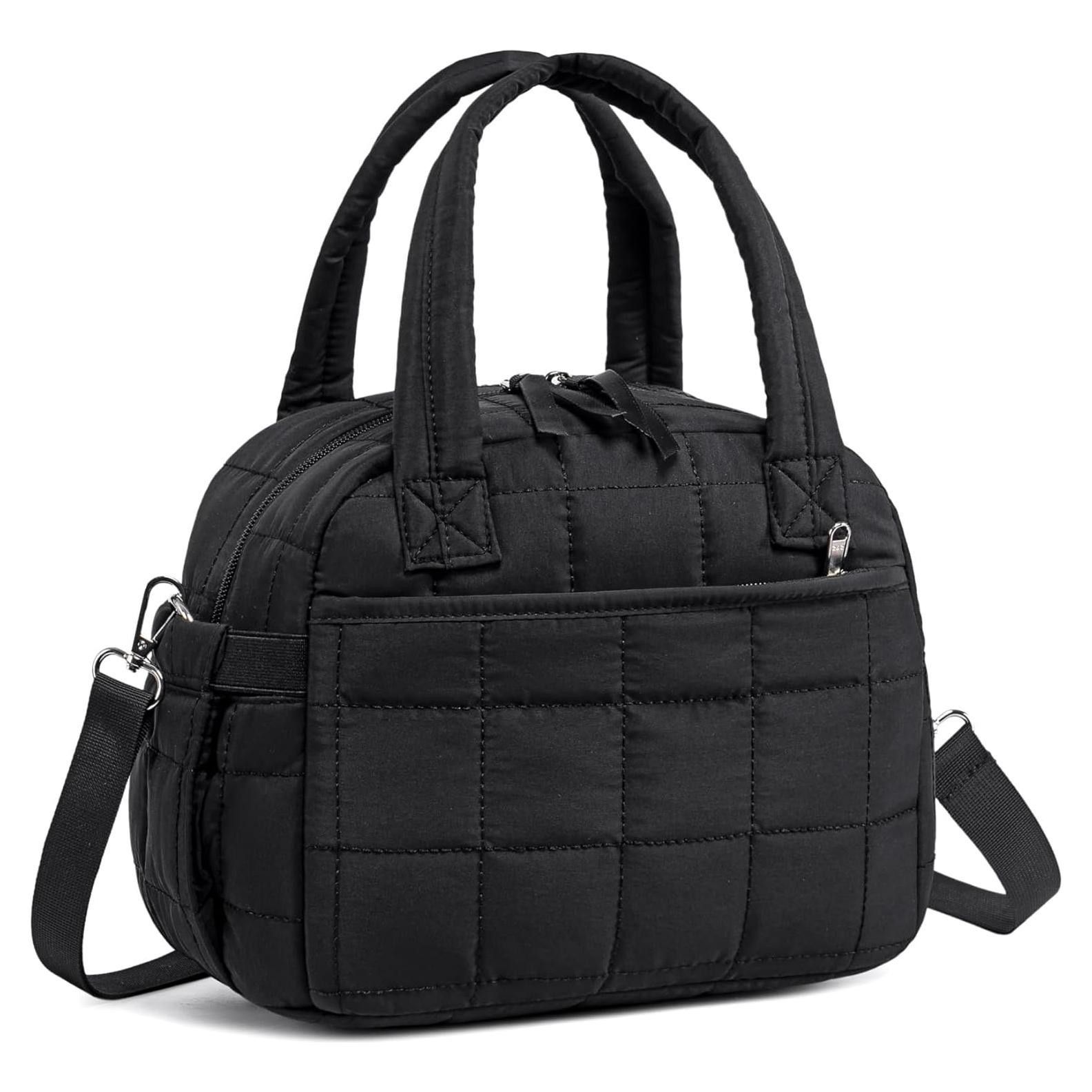 Bolsa de Almuerzo Aislada BTOOP Negra con Correa Ajustable