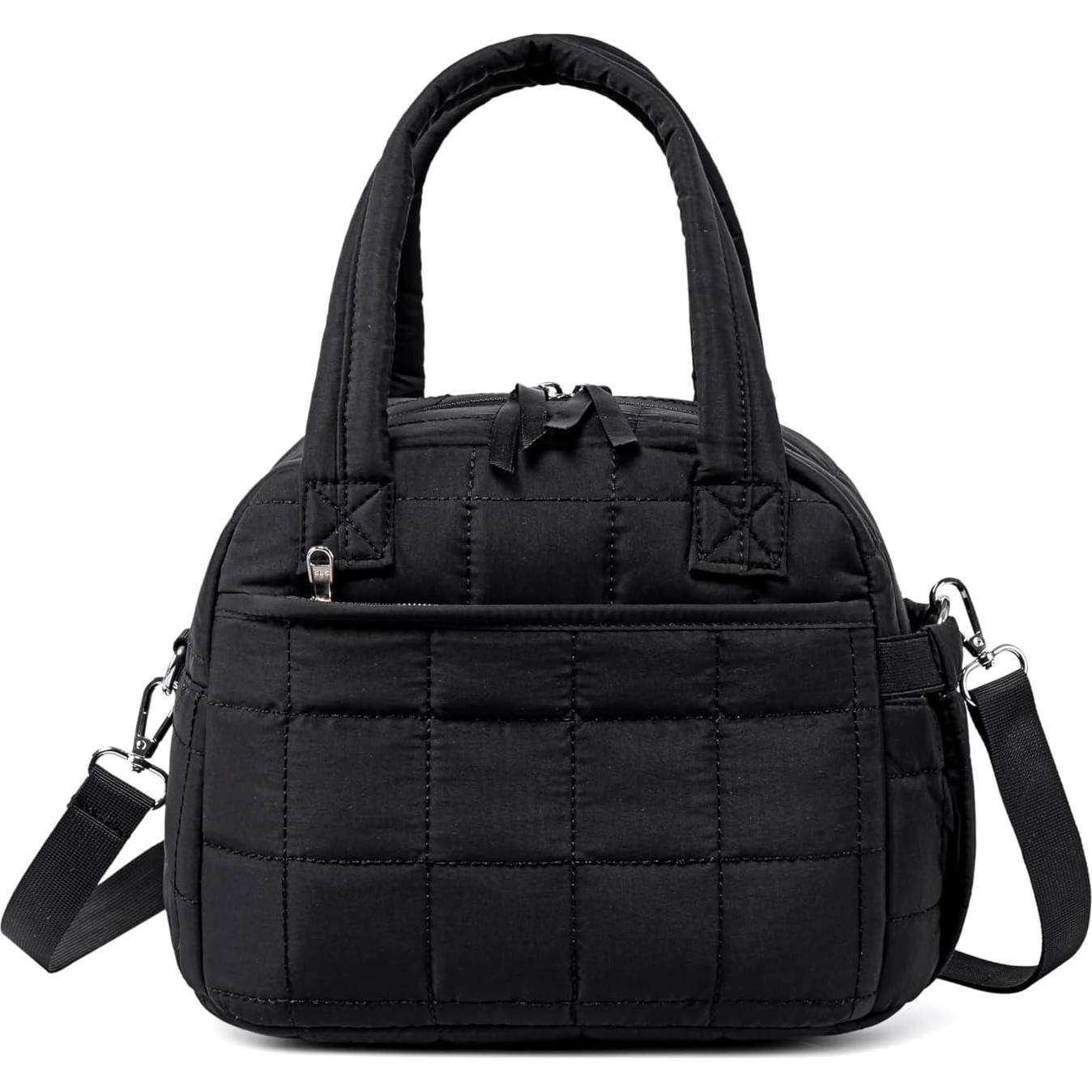 Bolsa de Almuerzo Aislada BTOOP Negra con Correa Ajustable