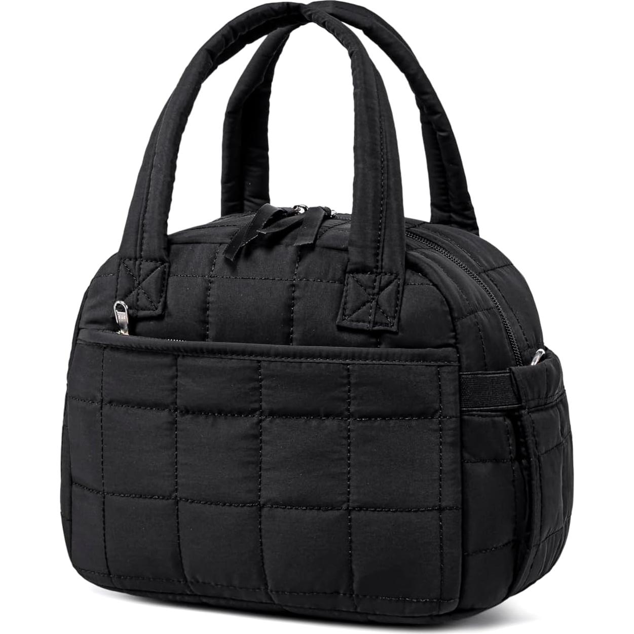 Bolsa de Almuerzo Aislada BTOOP Negra con Correa Ajustable