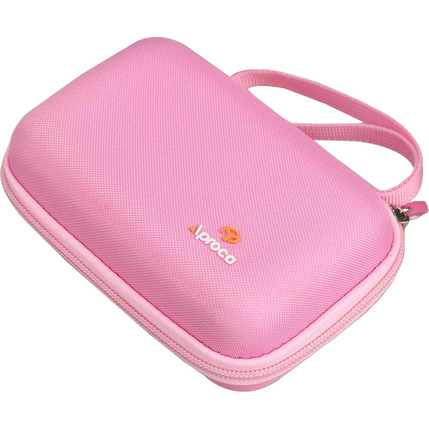 Funda de Viaje Dura Rosa Aproca para NiiMbot D11 y Accesorios