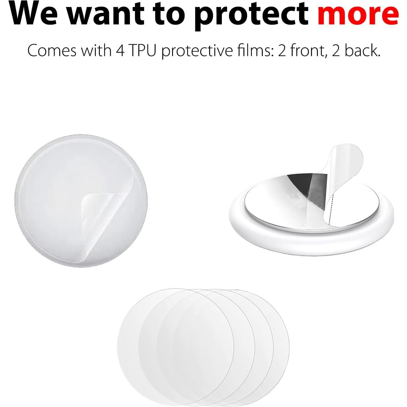 Soporte para Collar de Gato AirTag Fretime - Silicona Negro/Naranja/Blanco