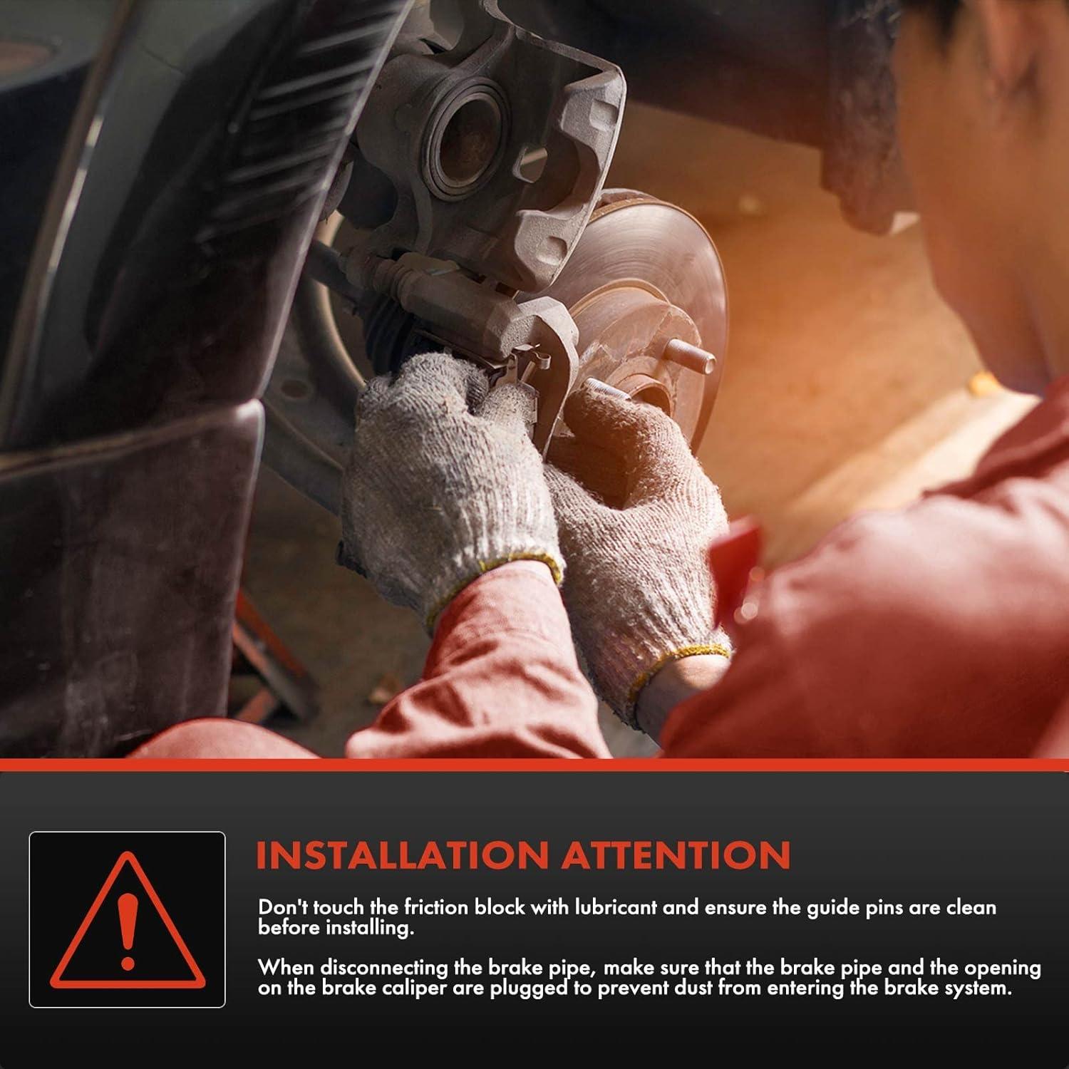 Caliper de Freno de Disco A-Premium para Toyota Highlander 2008-2013 - Trasero Izquierdo