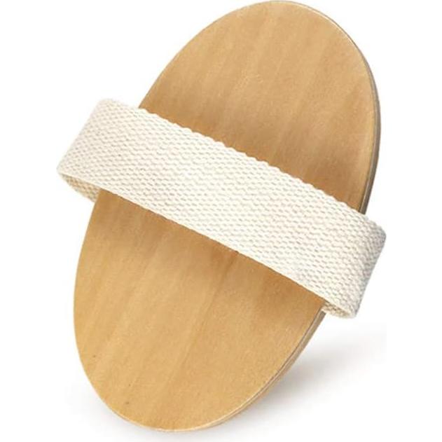 Cepillo de Cuerpo de Madera Natural PoTao para Masaje Anticelulitis