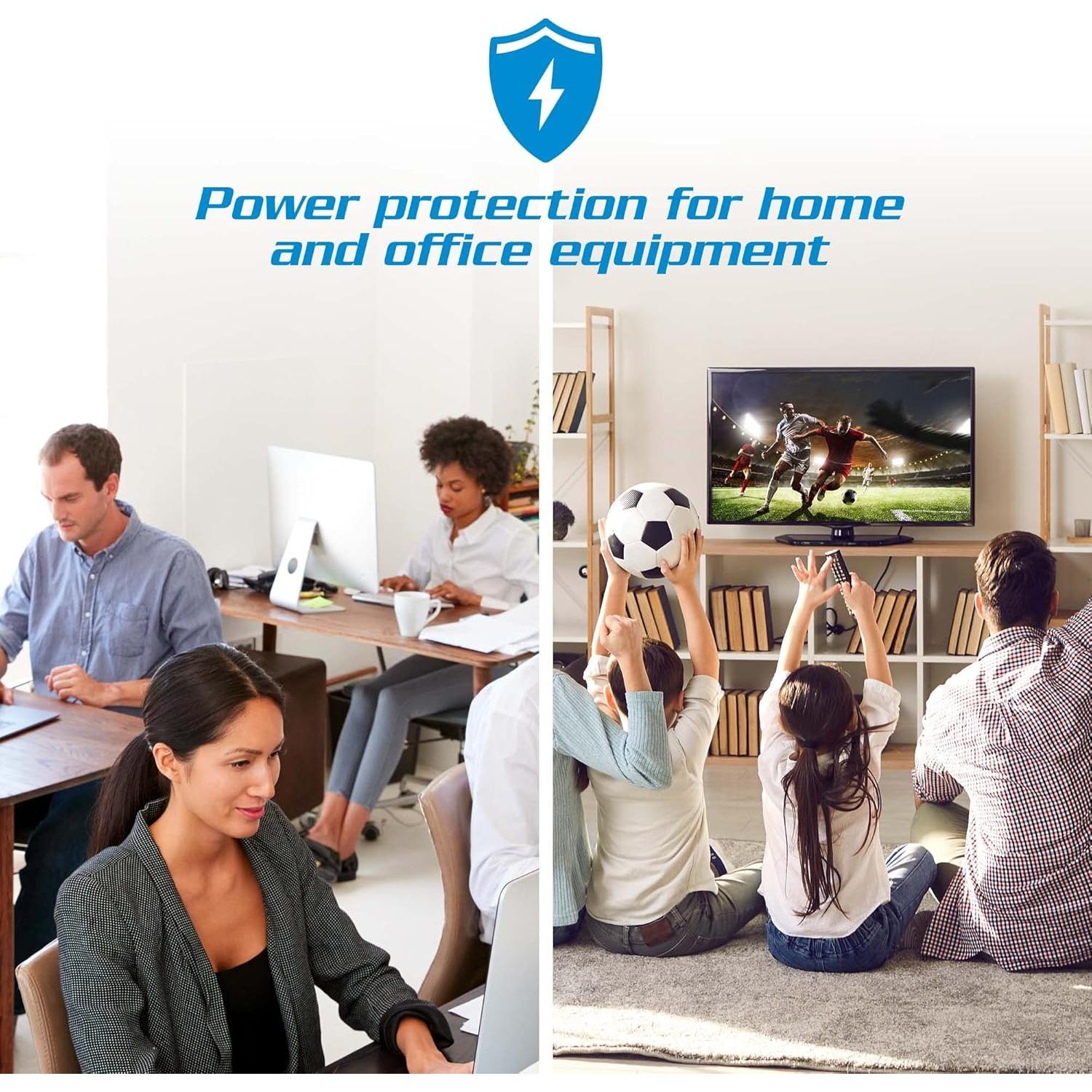 Forza UPS 1000VA Protector Sobretensiones 6 Salidas