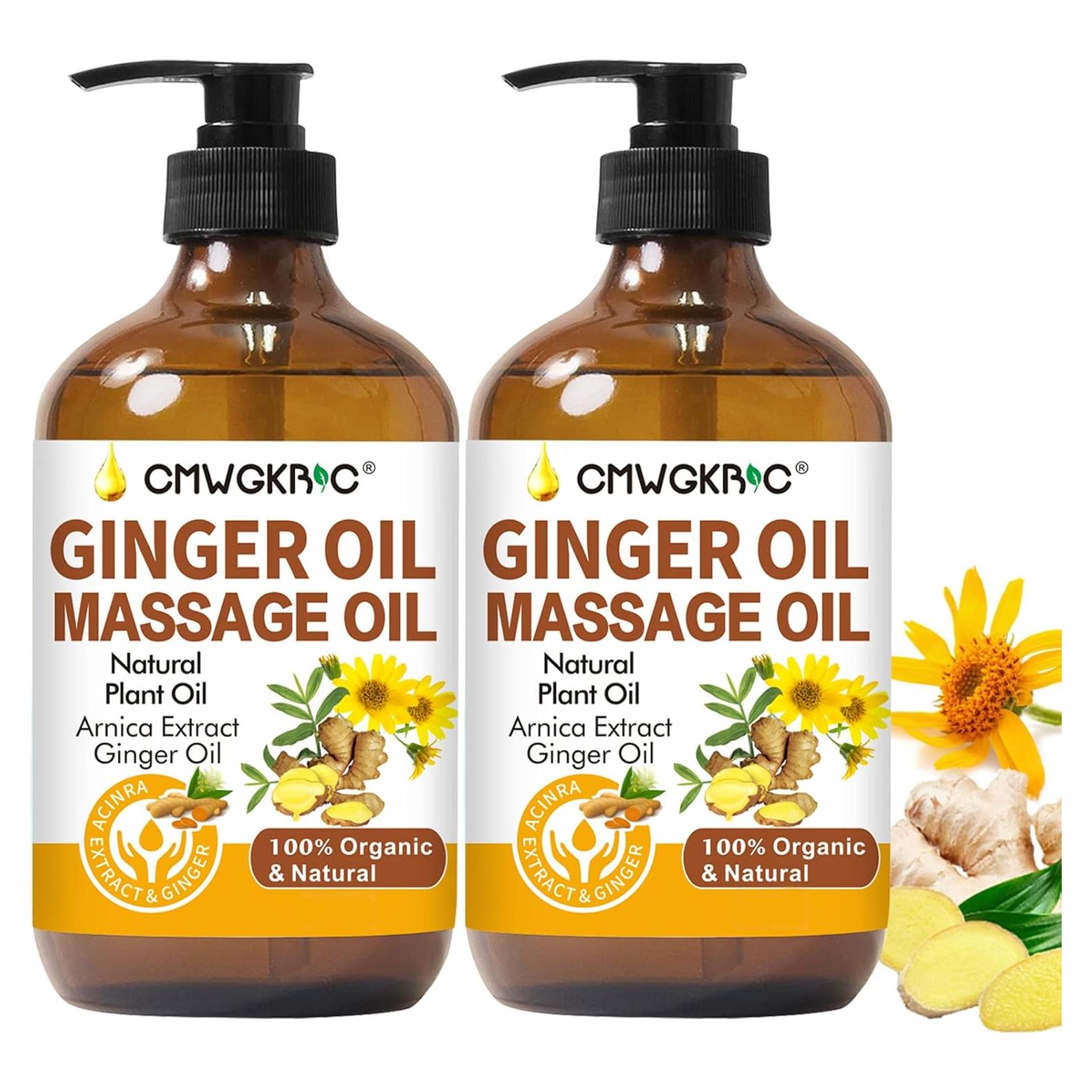 Paquete de 2 Aceite de Jengibre CMWGKBC 18,66x15,8cm 0,40kg