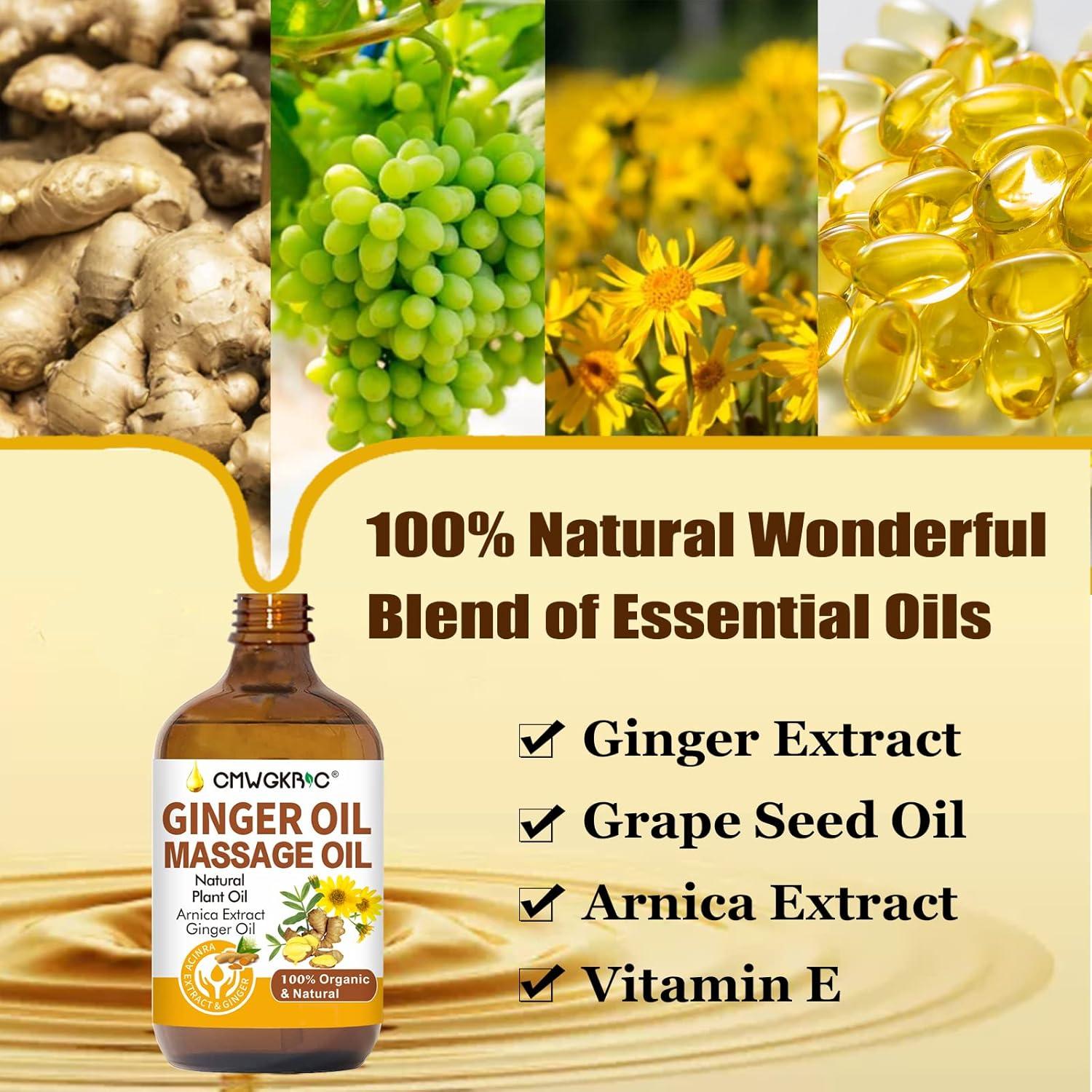 Paquete de 2 Aceite de Jengibre CMWGKBC 18,66x15,8cm 0,40kg