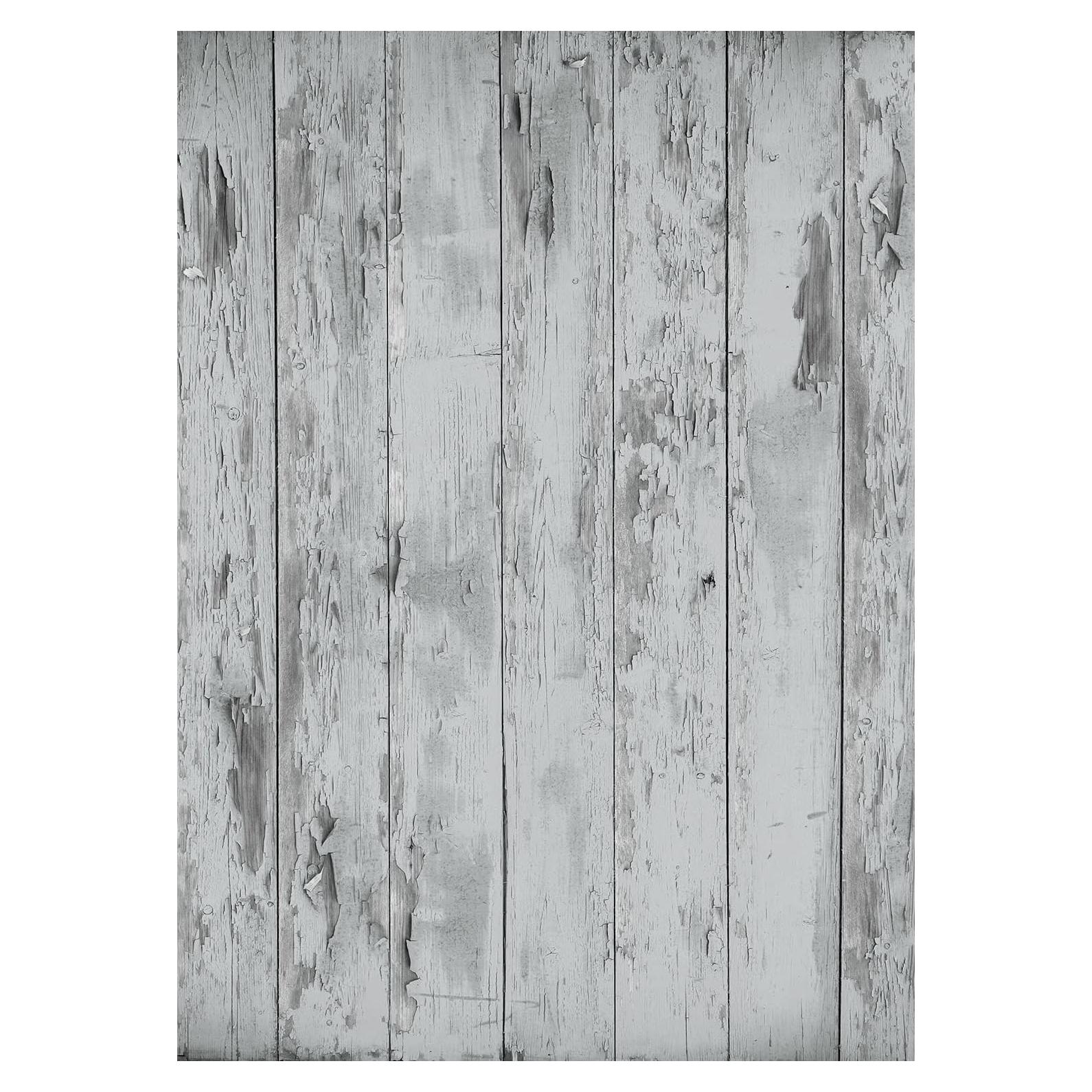 Fondo de Fotografía Lona Ligera Westcott 1.52x2.13m Madera Gris