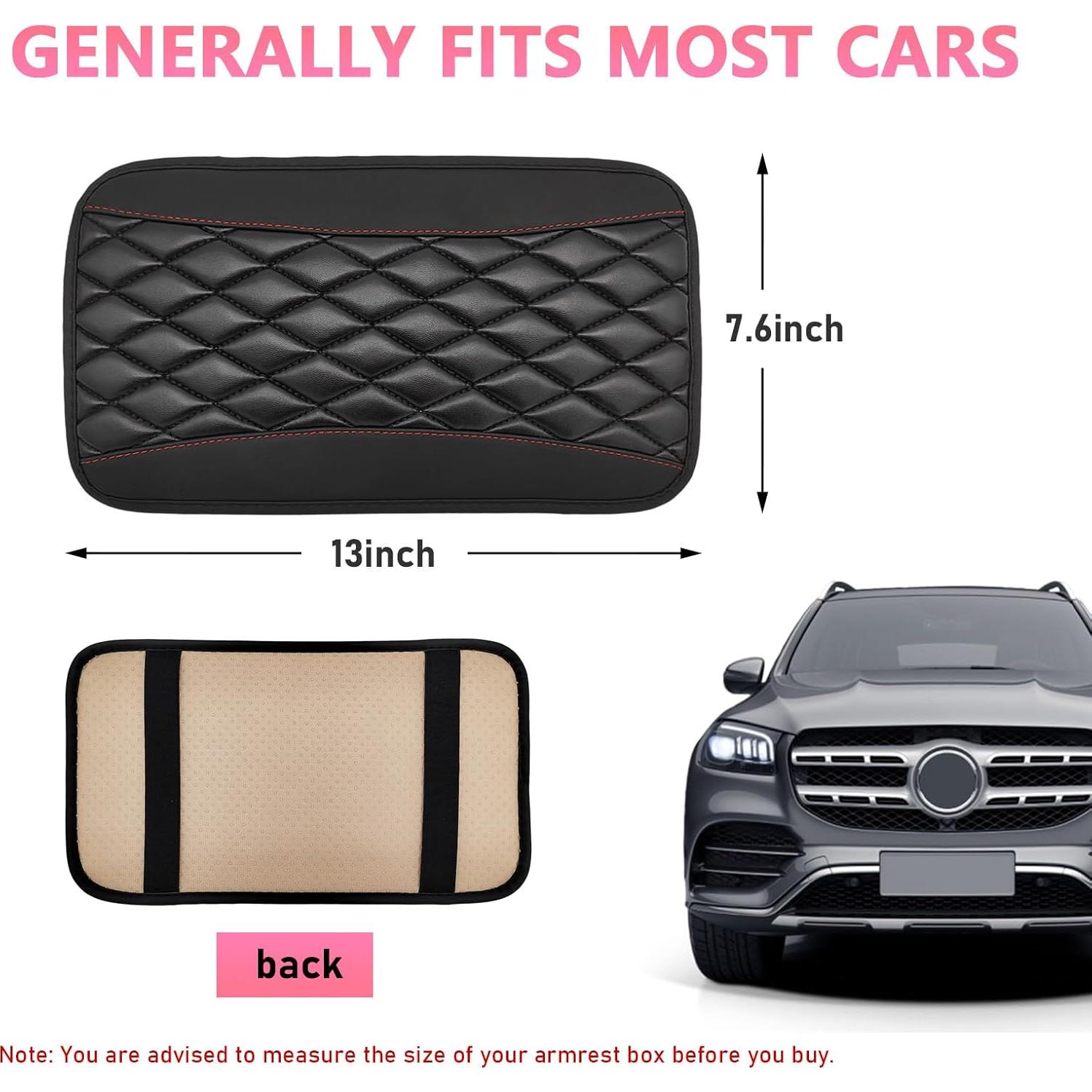 Almohadilla de Consola Central Ohleats Negra 32x18.4cm