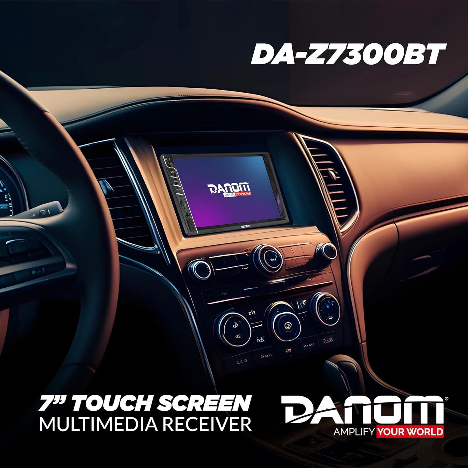 Receptor Estéreo para Auto DANOM Double DIN 7" Bluetooth