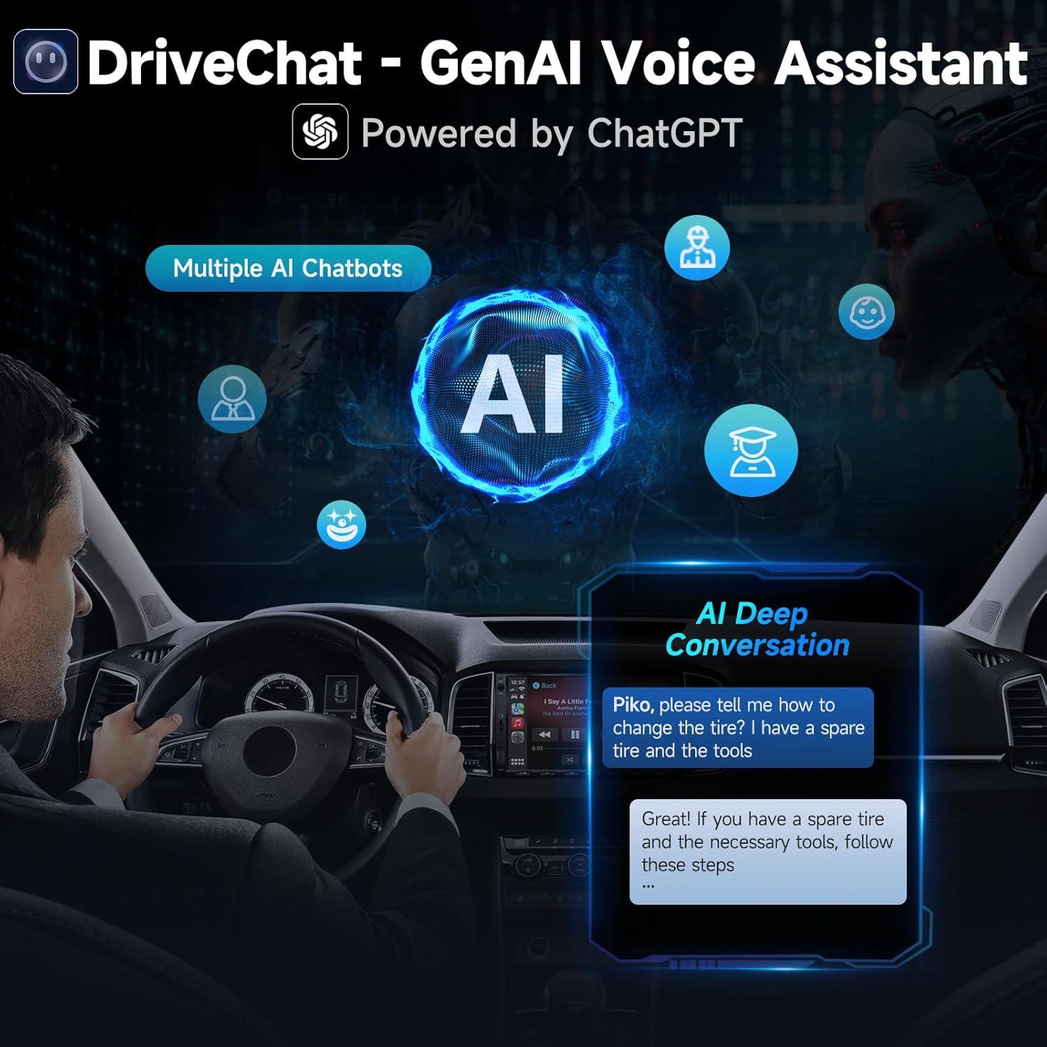 Estéreo de Coche Android A5L 7" con Cámara Reversa y CarPlay