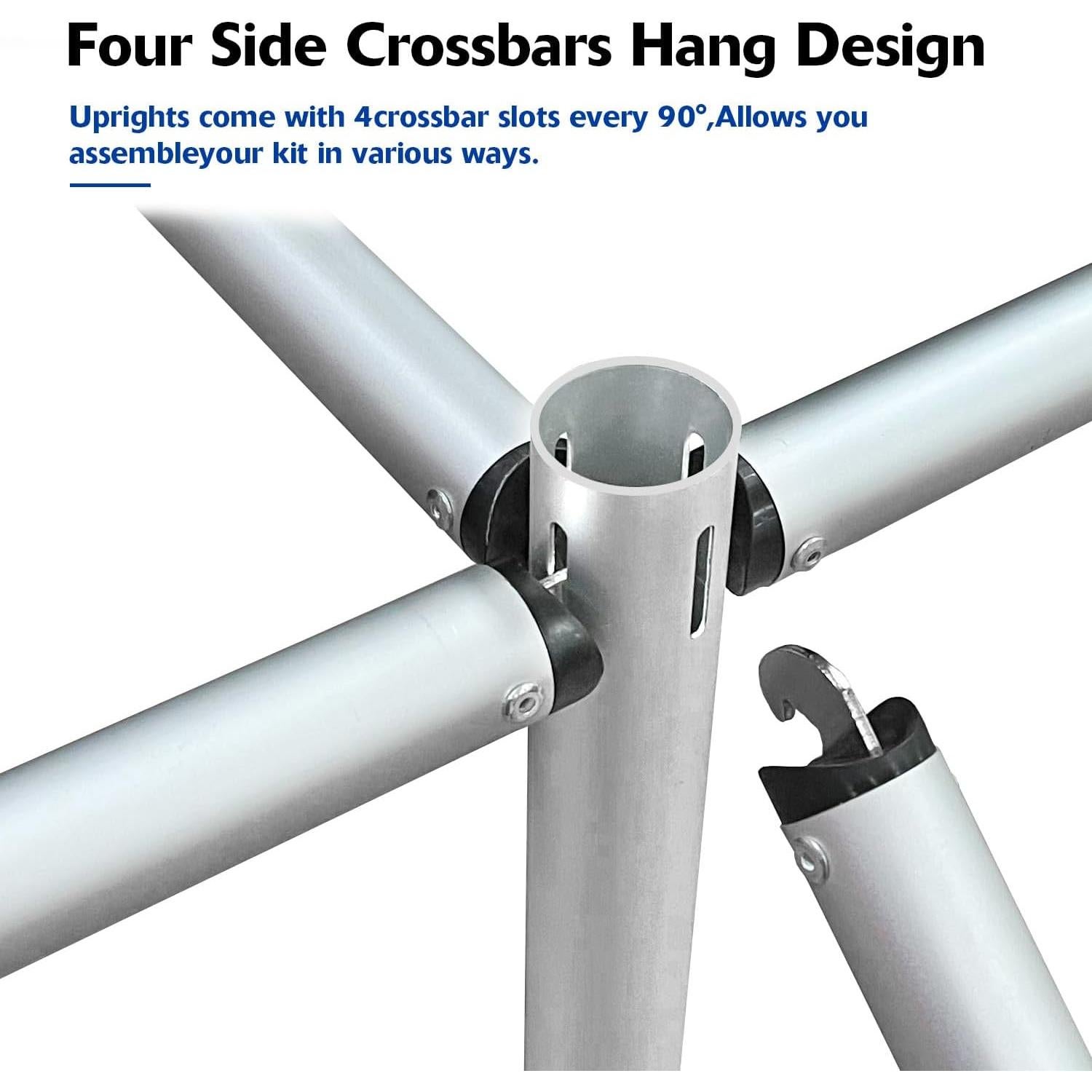 Soporte de fondo ajustable Hecis 3.05x3.05m para eventos