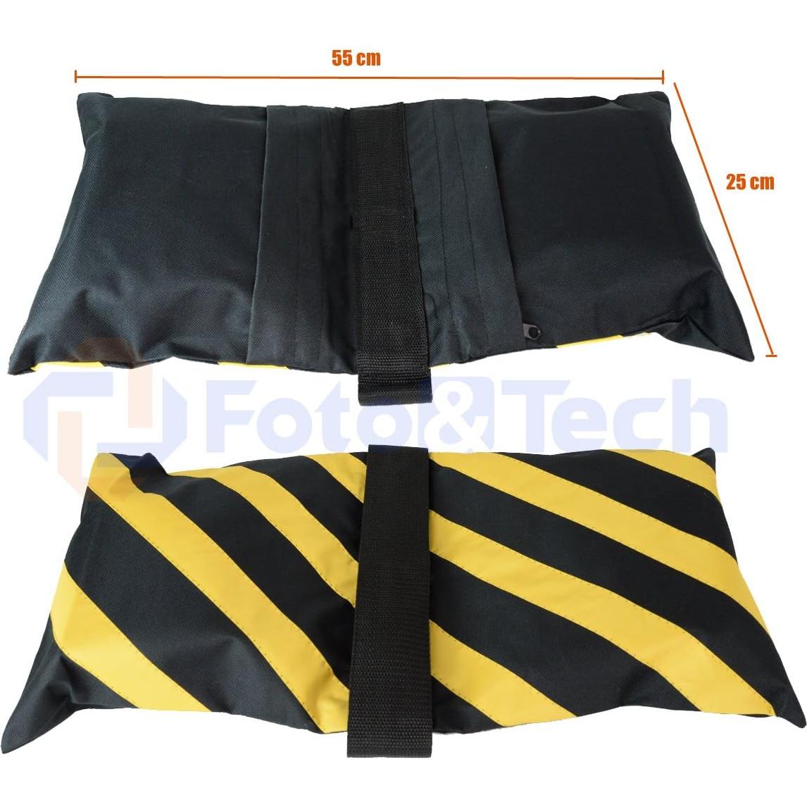 Bolsa de Arena Foto&Tech 4 Pack 600D Resistente al Agua 9 kg